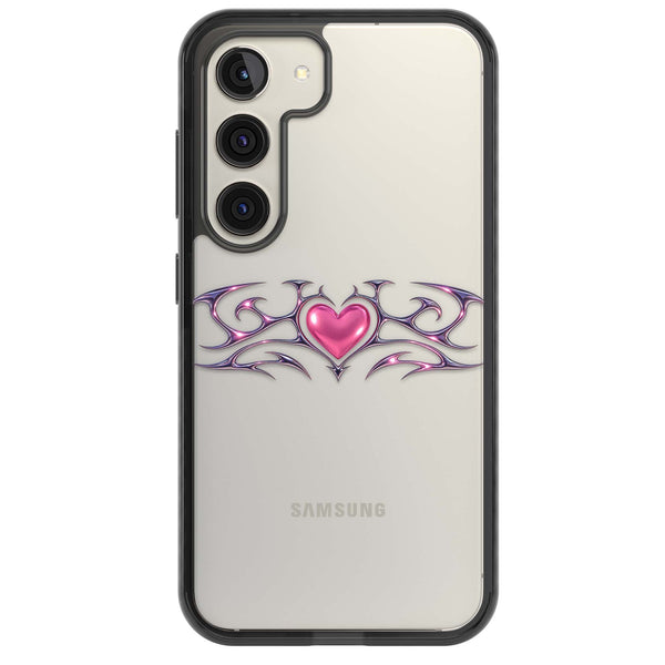 Pink Chrome Heart