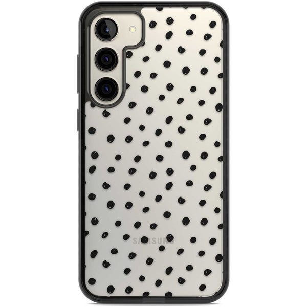 Messy Black Dot Pattern