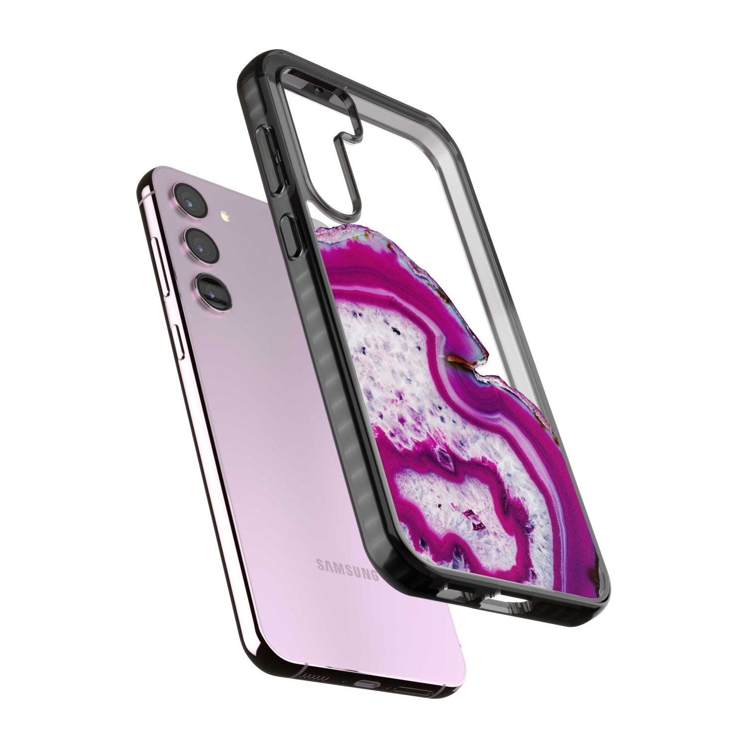 Violet Crystal Agate