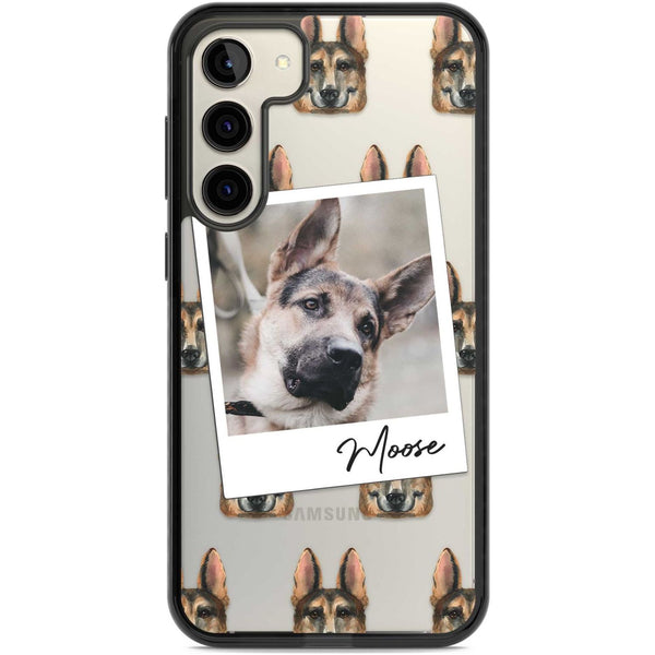 Personalised German Shepherd Instant Camera Photo