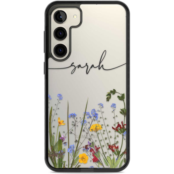 Personalised Wildflower Script