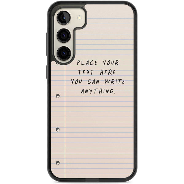 Personalised Lined Paper