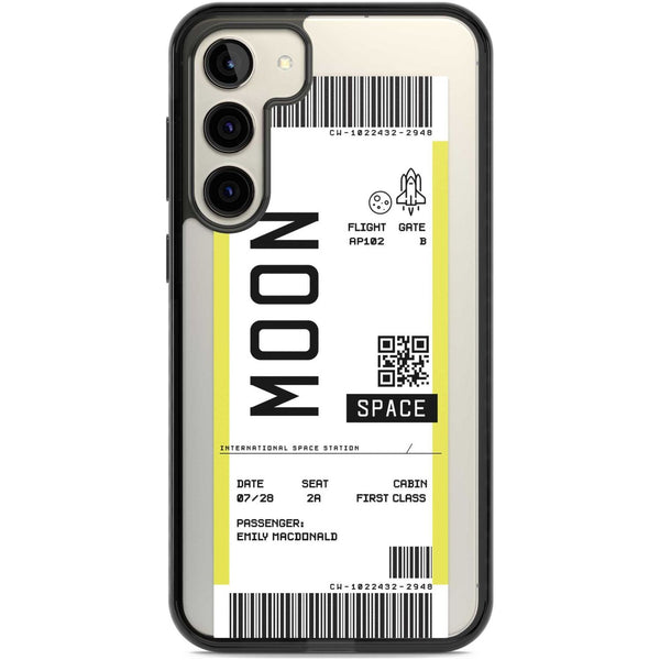 Personalised Moon Travel Ticket