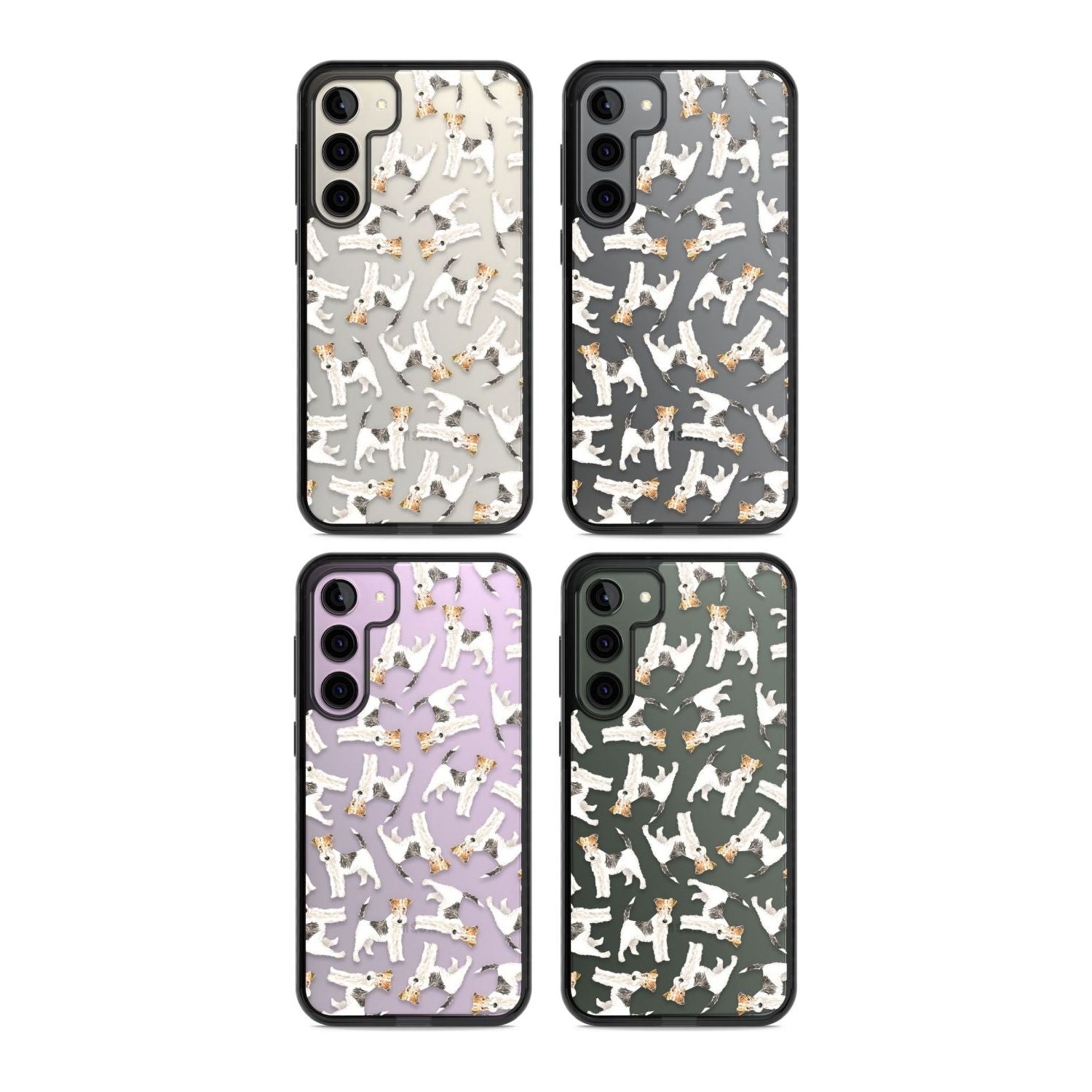 Wire Haired Fox Terrier Dog Pattern