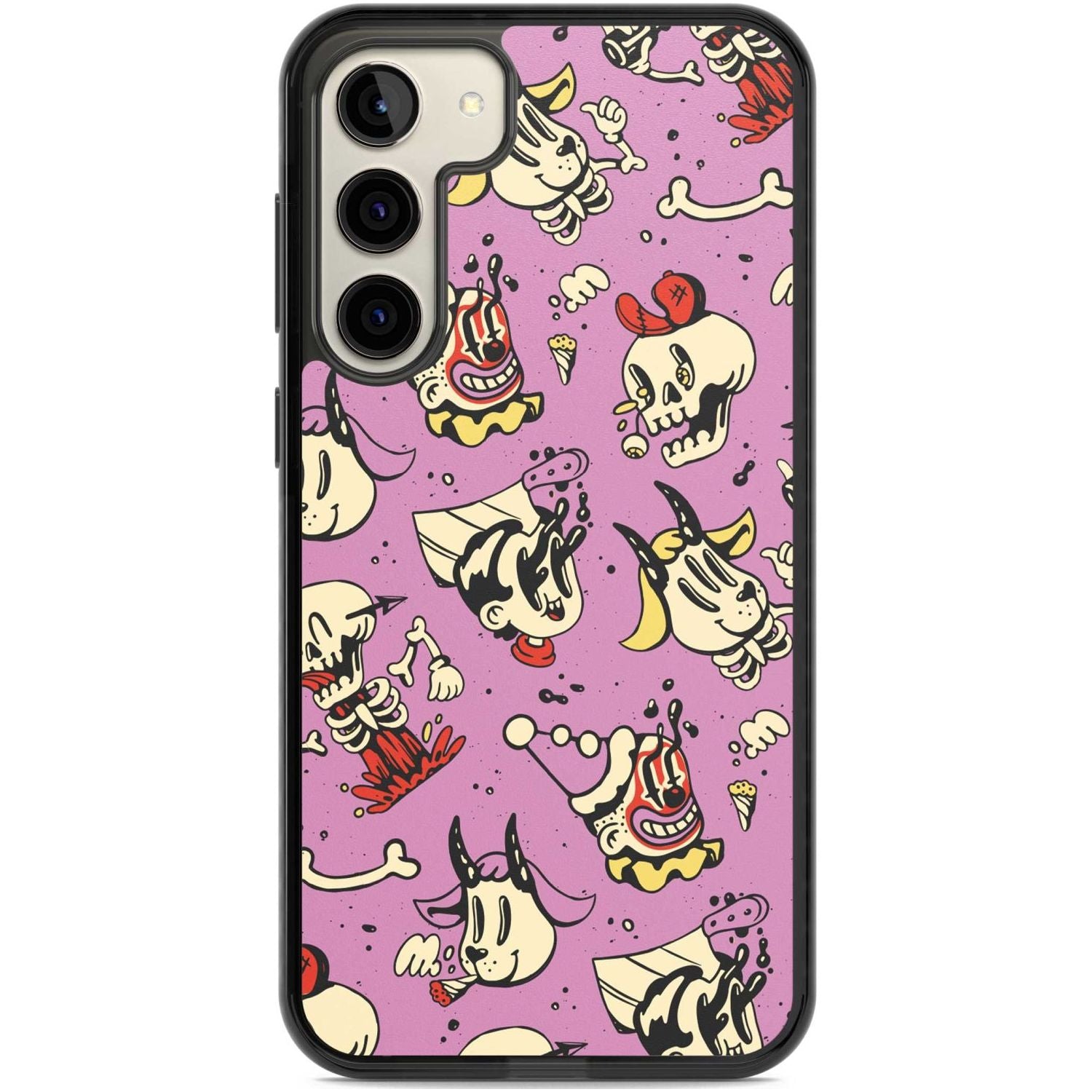 Purple Retro Halloween Pattern