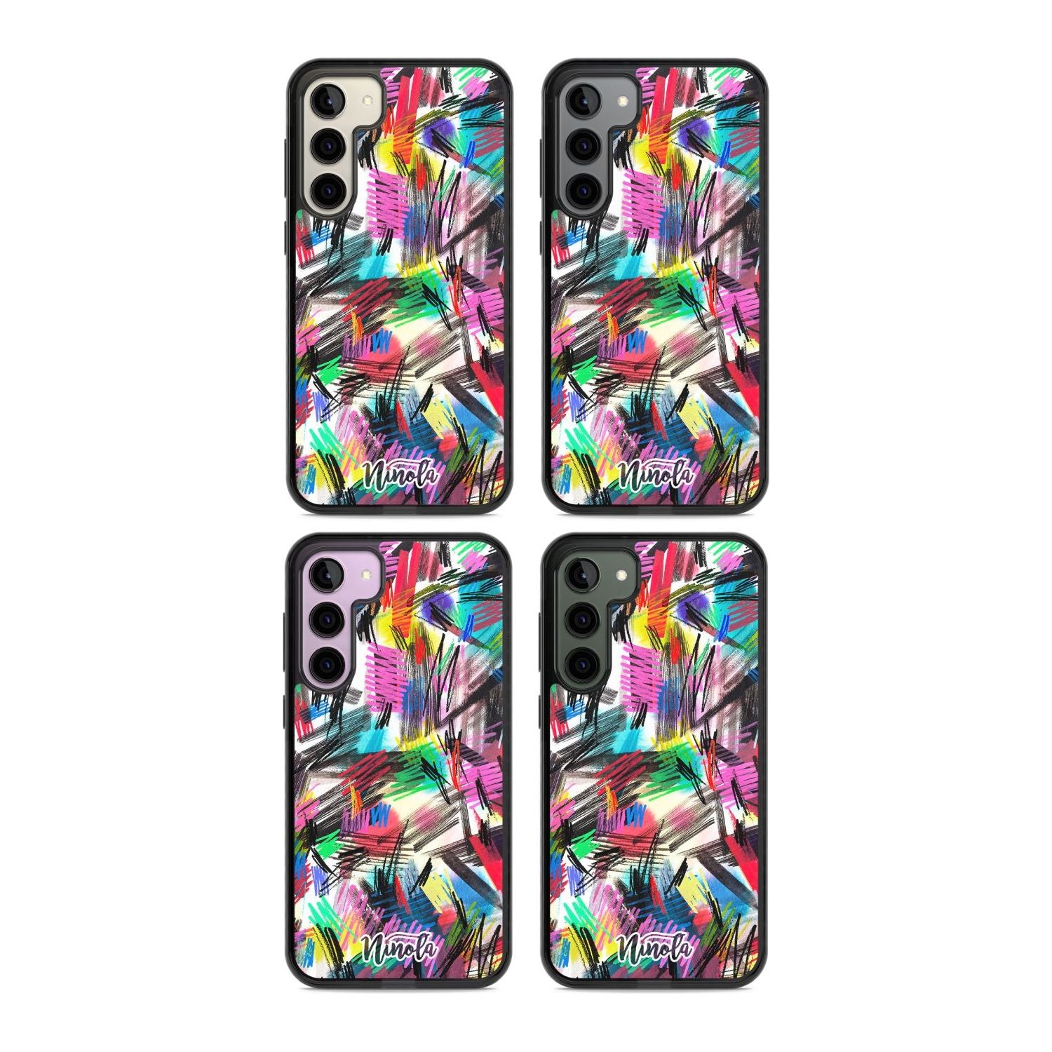 Wild Strokes Rainbow