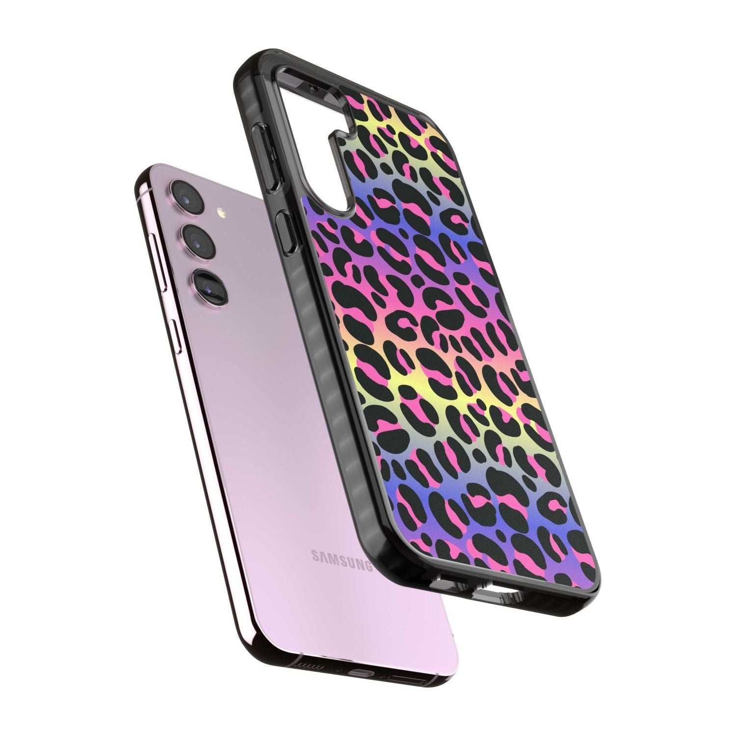 Rainbow Gradient Leopard