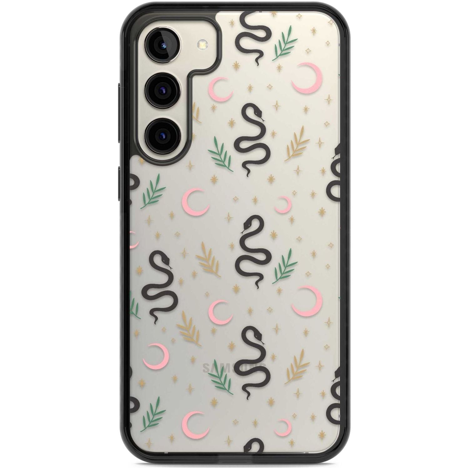 Snake & Moon Pattern