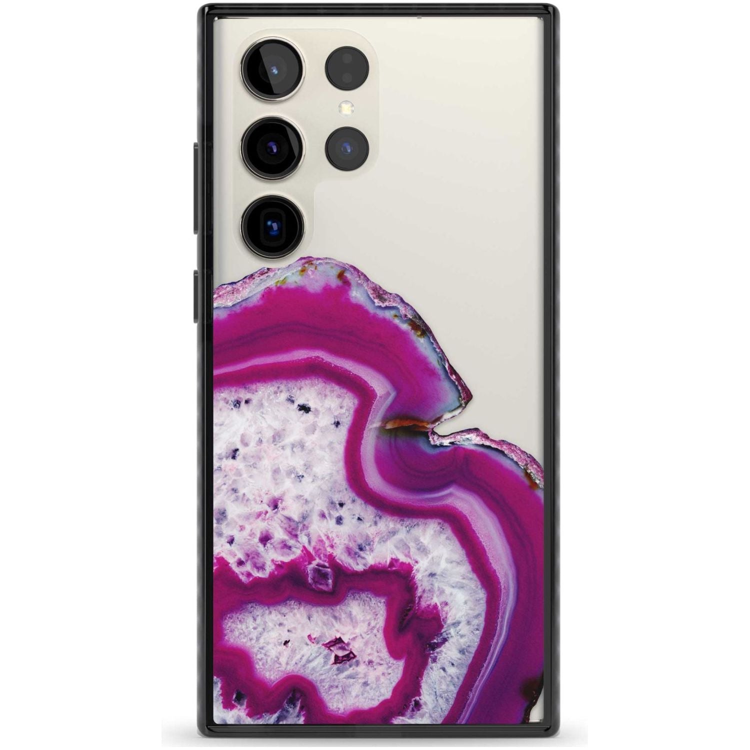 Violet Crystal Agate