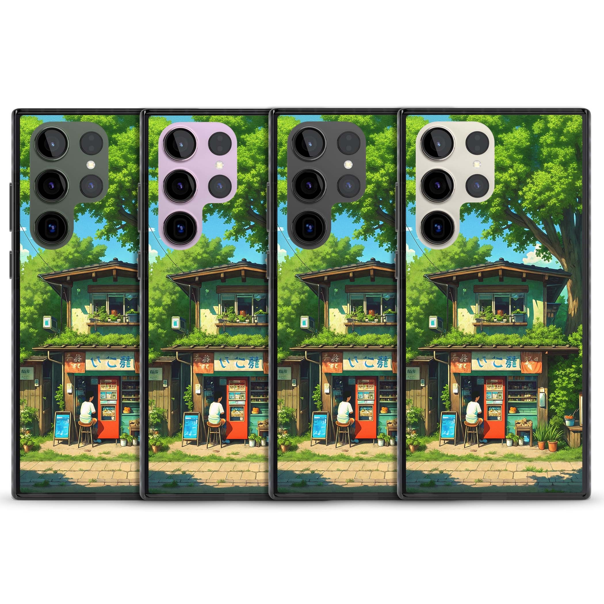 Countryside Kiosk for her iPhone case | Black Impact case for Samsung Galaxy S24 Ultra, Samsung Galaxy S23 Ultra, Samsung Galaxy S22 Ultra