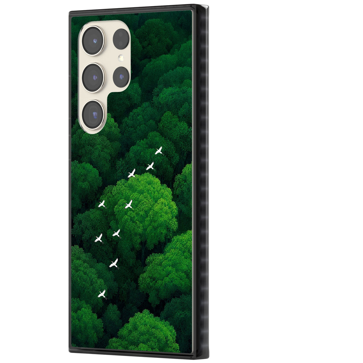 Grove Migration Samsung S22 Ultra / Samsung S23 Ultra / Samsung S24 Ultra Impact Black Phone Case side