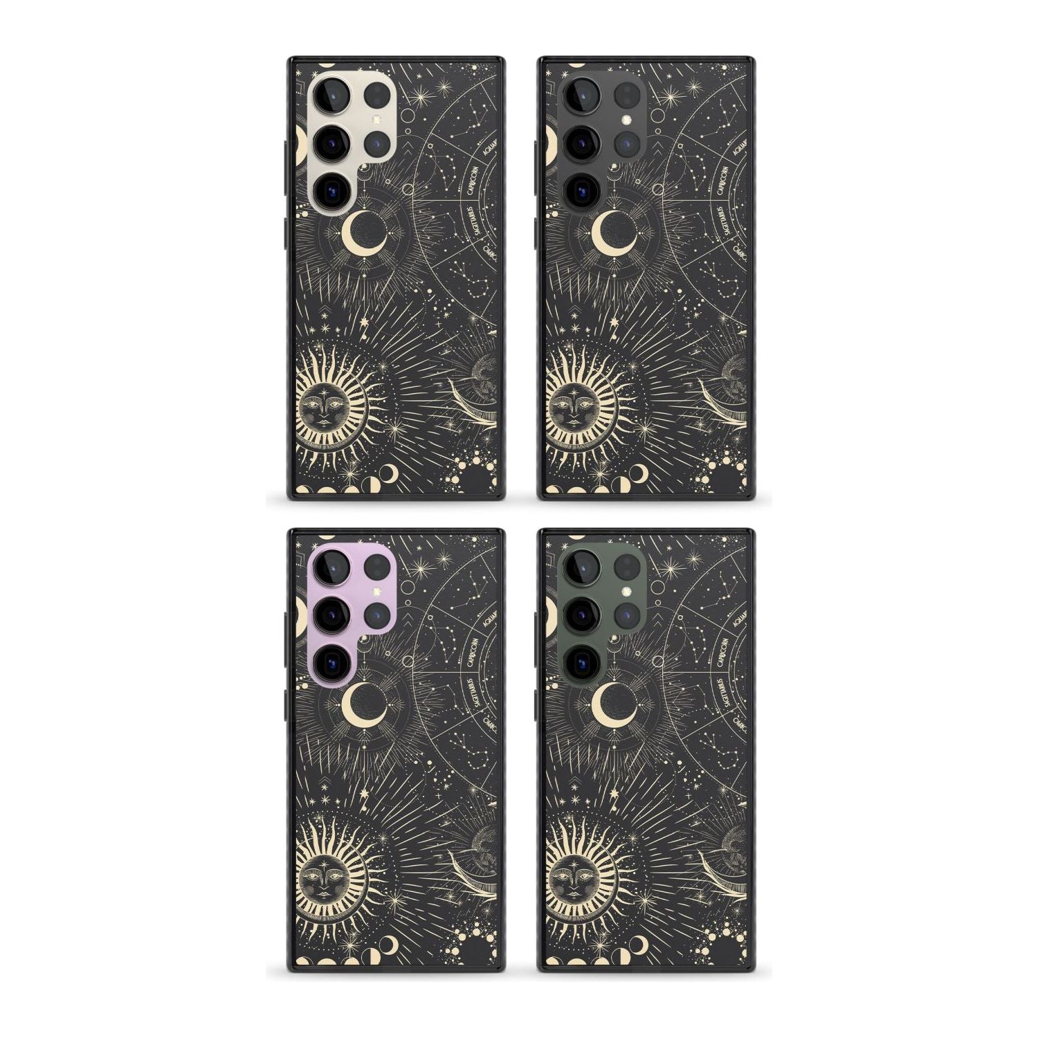 Cosmic Sun & Symbols Zodiac