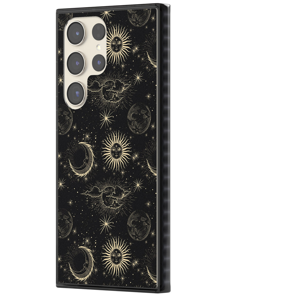 Celestial Almanac Samsung S22 Ultra / Samsung S23 Ultra / Samsung S24 Ultra Impact Black Phone Case side