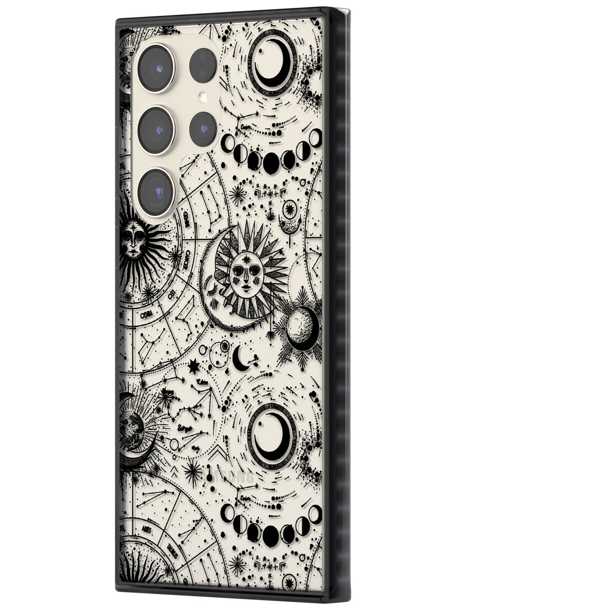 Astral Mystic Samsung S22 Ultra / Samsung S23 Ultra / Samsung S24 Ultra Impact Black Phone Case side