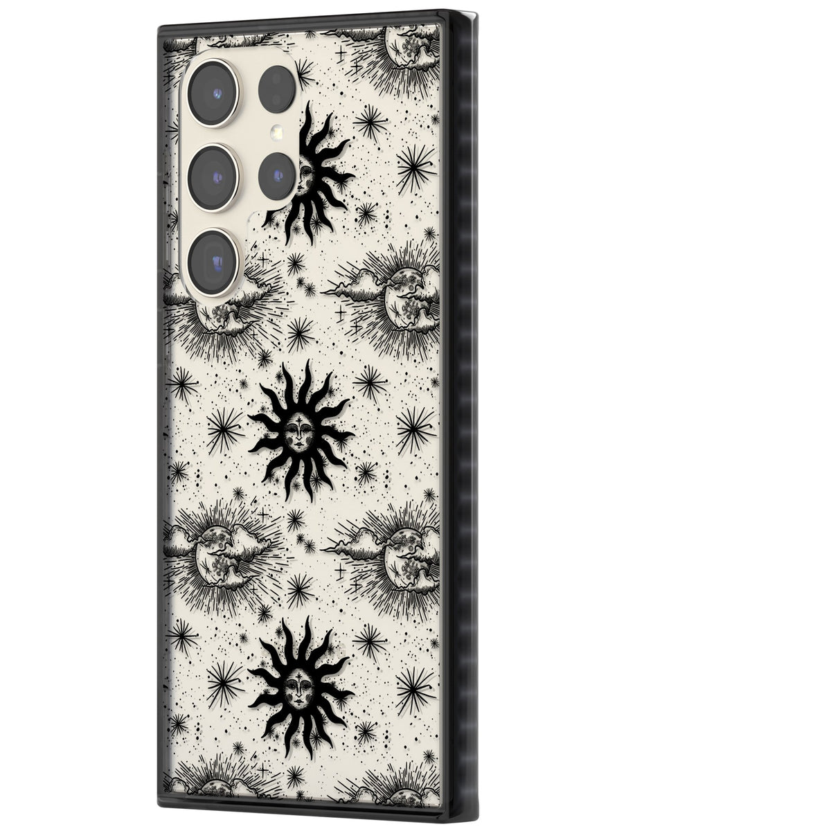 MERGE Samsung S22 Ultra / Samsung S23 Ultra / Samsung S24 Ultra Impact Black Phone Case side