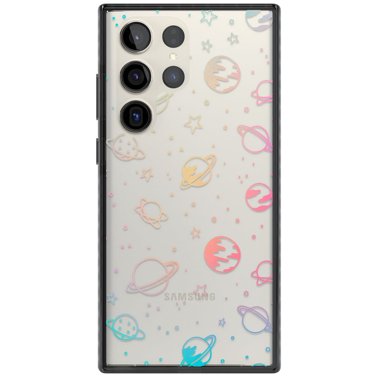 Pastel Cosmos Samsung S22 Ultra / Samsung S23 Ultra / Samsung S24 Ultra Impact Black Phone Case front
