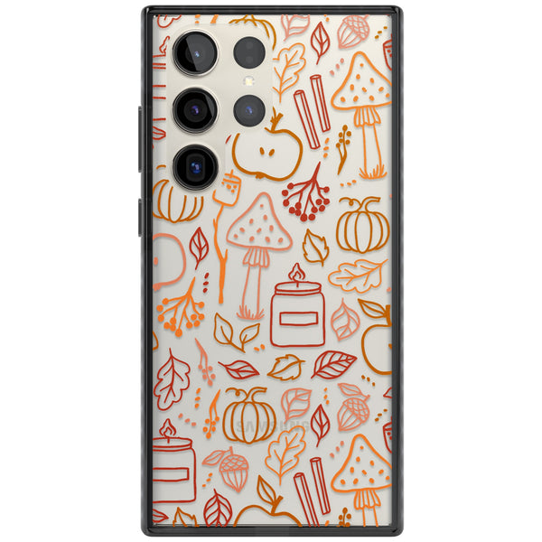 Autumn Line Pattern