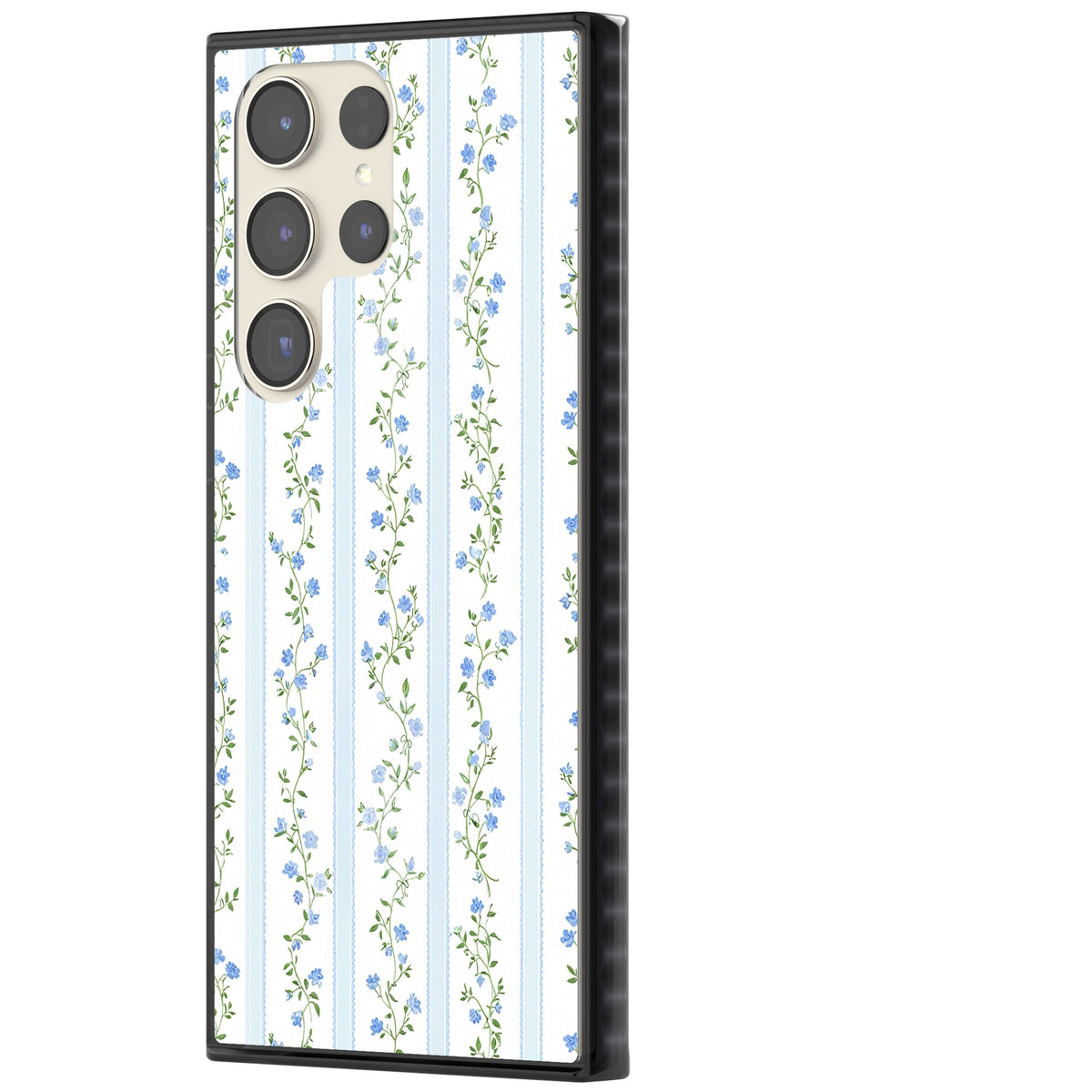 Bluebell Vine Samsung S22 Ultra / Samsung S23 Ultra / Samsung S24 Ultra Impact Black Phone Case side