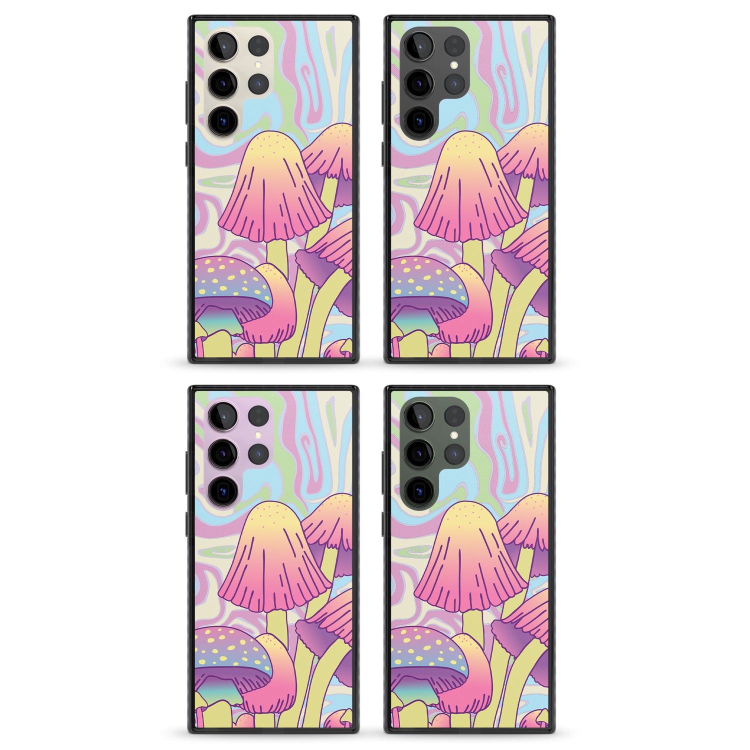 Shroomin' Impact Phone Case for Samsung Galaxy S24 Ultra , Samsung Galaxy S23 Ultra, Samsung Galaxy S22 Ultra