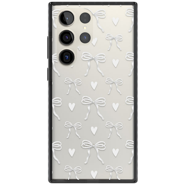 White Bows & Hearts