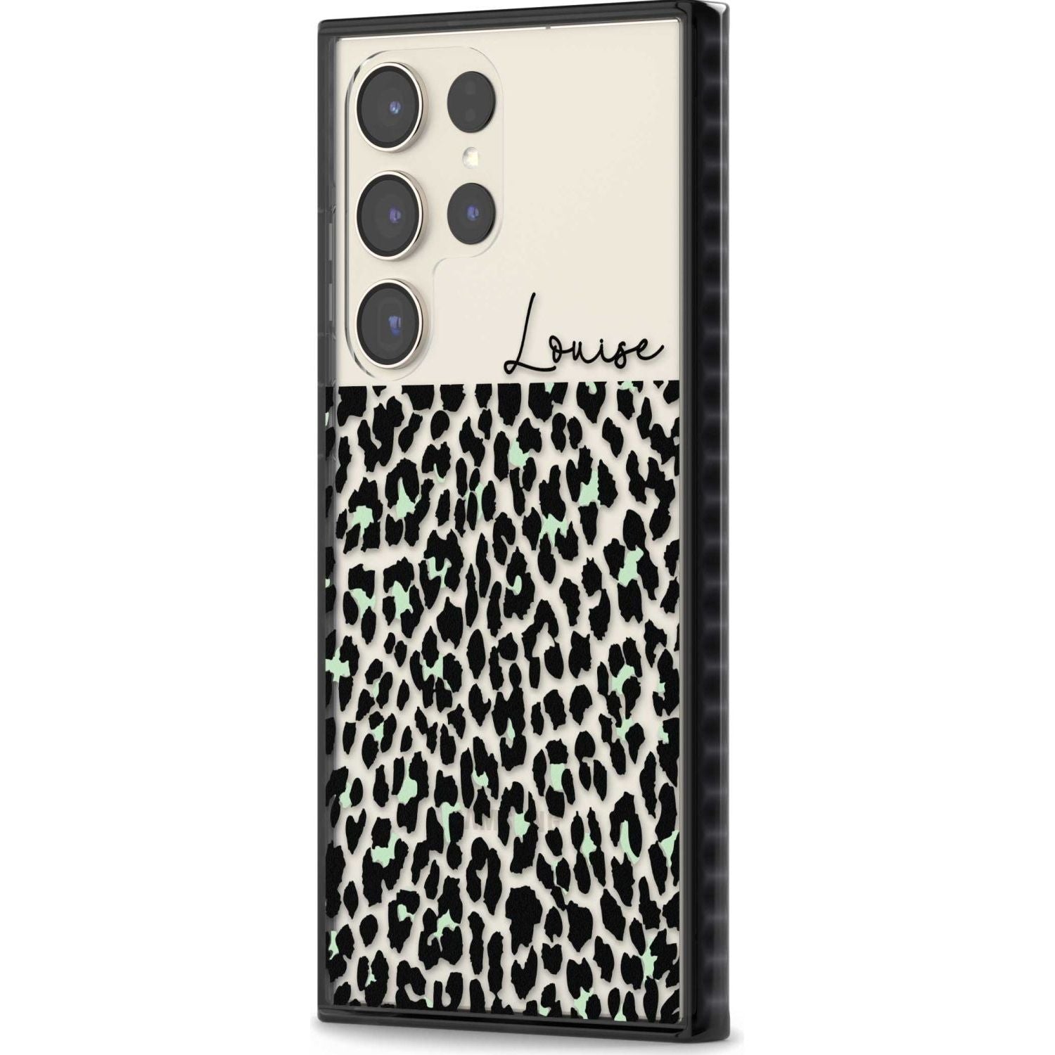 Personalised Seafoam Green & Cursive Leopard Spots Custom Phone Case iPhone 15 Pro Max / Black Impact Case,iPhone 15 Plus / Black Impact Case,iPhone 15 Pro / Black Impact Case,iPhone 15 / Black Impact Case,iPhone 15 Pro Max / Impact Case,iPhone 15 Plus / Impact Case,iPhone 15 Pro / Impact Case,iPhone 15 / Impact Case,iPhone 15 Pro Max / Magsafe Black Impact Case,iPhone 15 Plus / Magsafe Black Impact Case,iPhone 15 Pro / Magsafe Black Impact Case,iPhone 15 / Magsafe Black Impact Case,iPhone 14 Pro Max / Blac