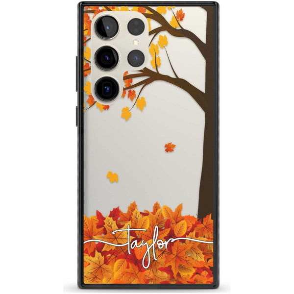 Personalised Autumn Leaves
