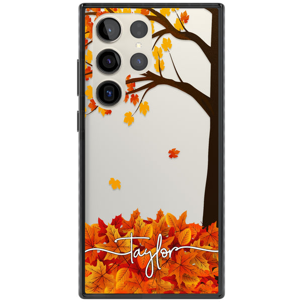 Personalised Autumn Leaves