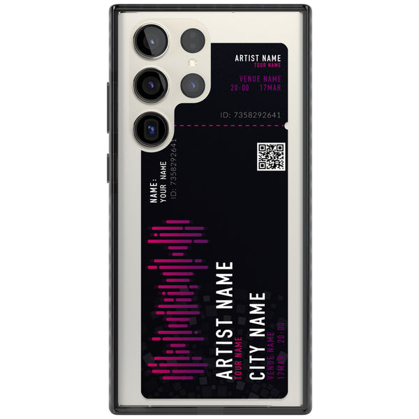 Personalised Concert Ticket