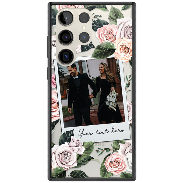 Personalised Floral Polaroid