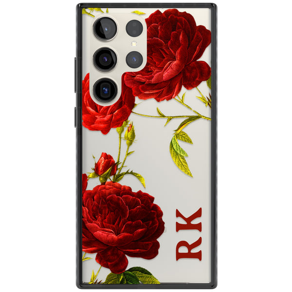 Personalised Red Roses