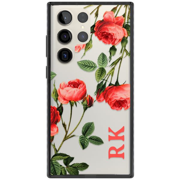 Personalised Vintage Floral Rose