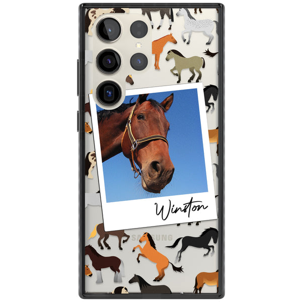 Personalised Horse Polaroid