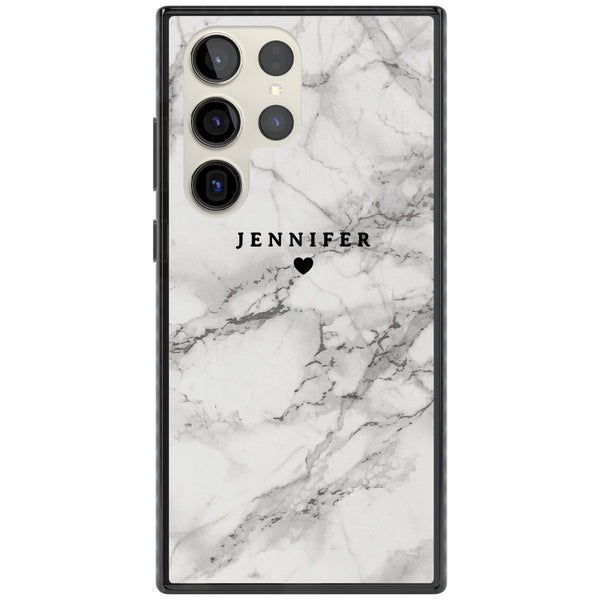 Personalised Classic Grey Marble