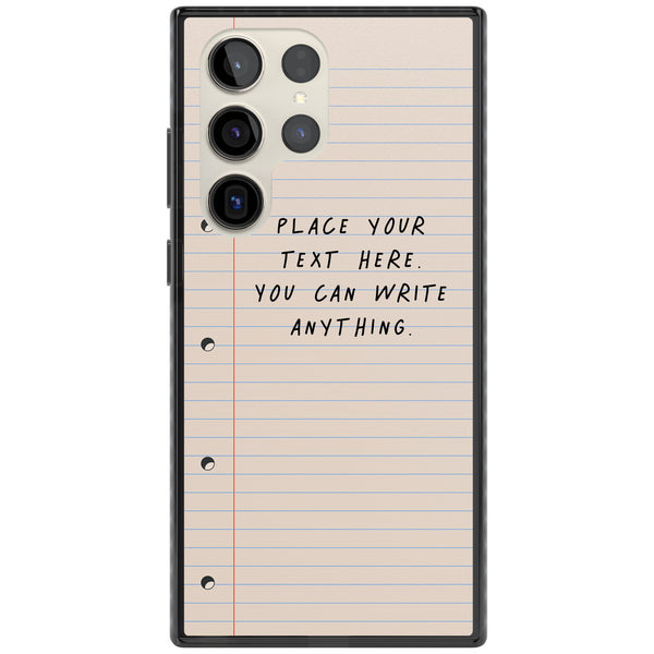Personalised Lined Paper