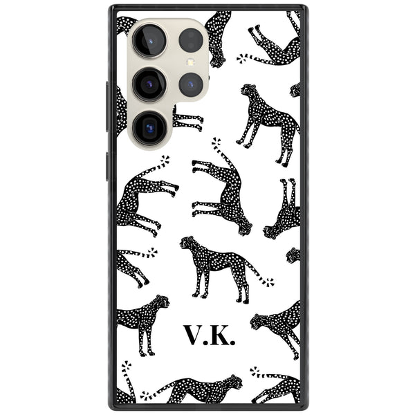 Personalised Monochrome Cheetahs
