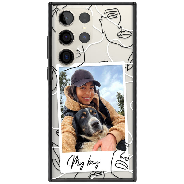 Personalised Abstract Faces Instant Photo