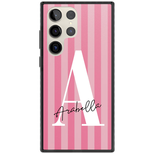 Personalised Pink Stripes