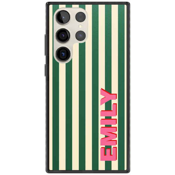 Personalised Wimbledon Stripe