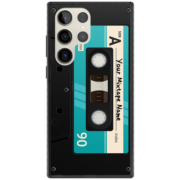 Personalised Retro Mixtape Dark