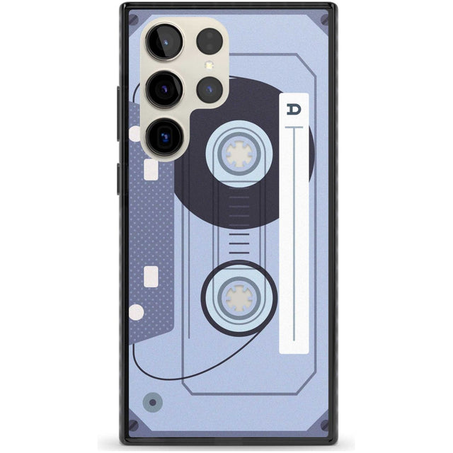 Personalised Industrial Mixtape Custom Phone Case Samsung S22 Ultra / Black Impact Case,Samsung S23 Ultra / Black Impact Case Blanc Space