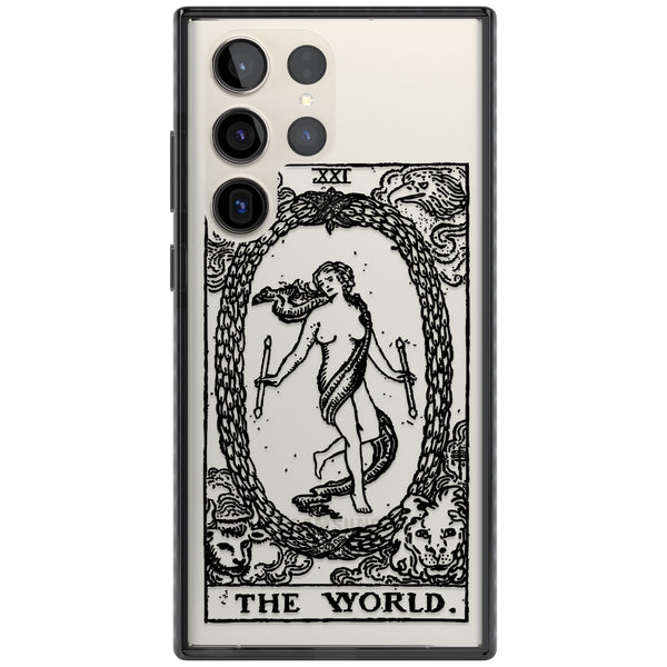 Personalised The World Tarot Card (Clear)
