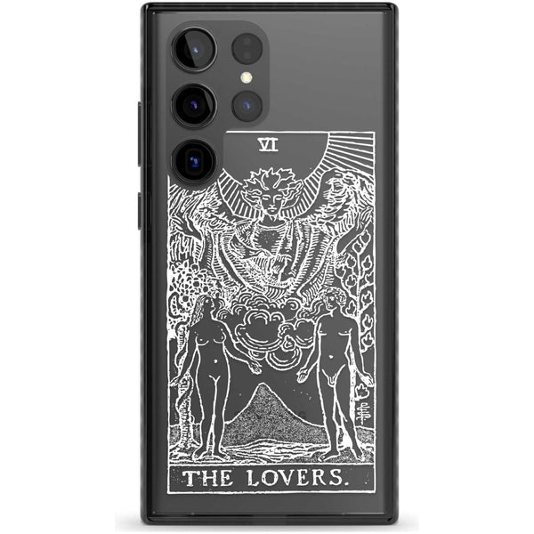 Personalised The Lovers Tarot Card (White)
