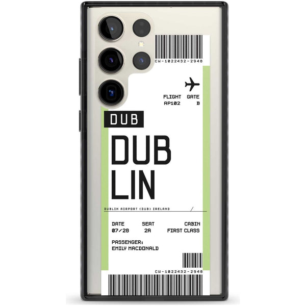 Personalised Dublin Boarding Pass