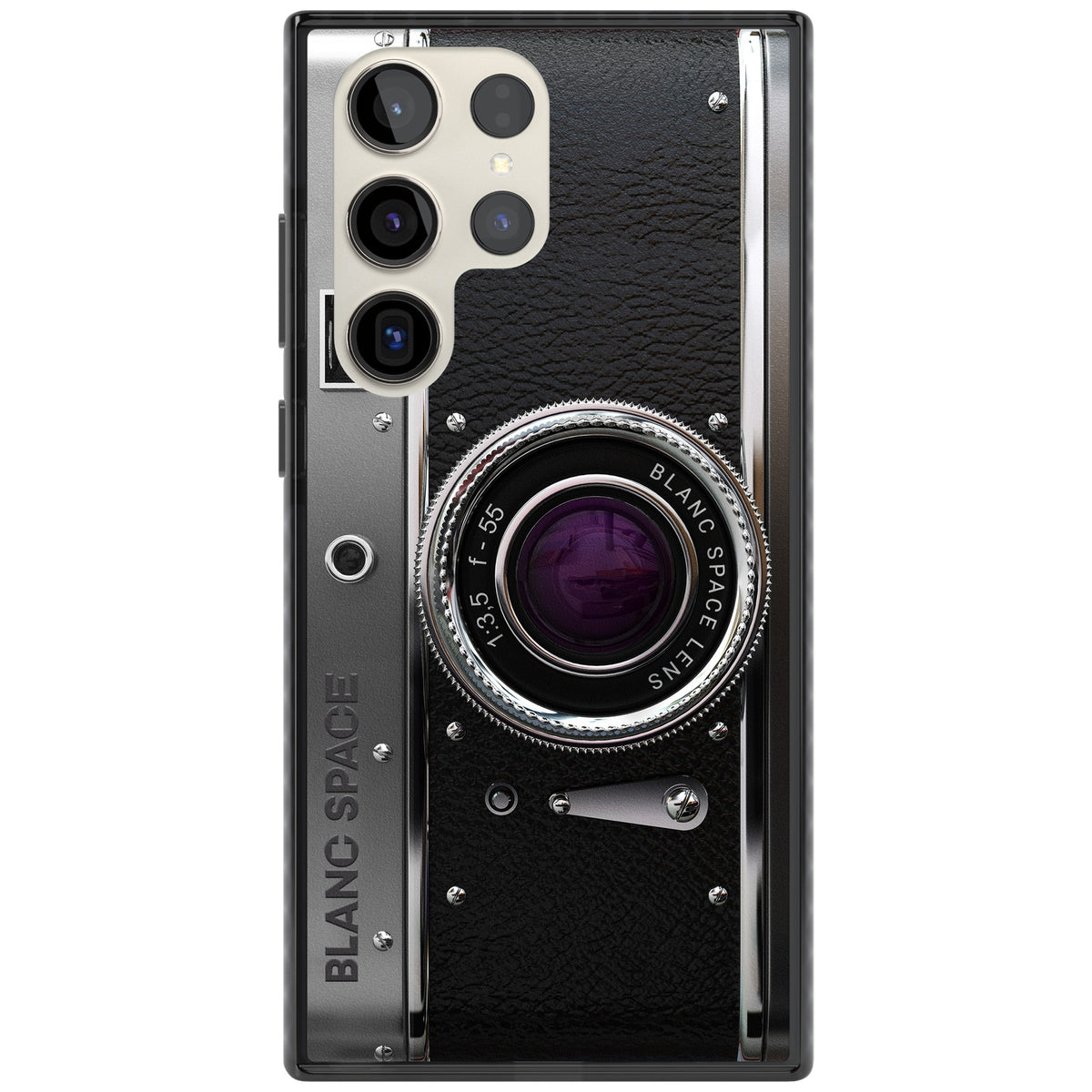Vintage Classic Camera Samsung S22 Ultra / Samsung S23 Ultra / Samsung S24 Ultra Impact Black Phone Case front