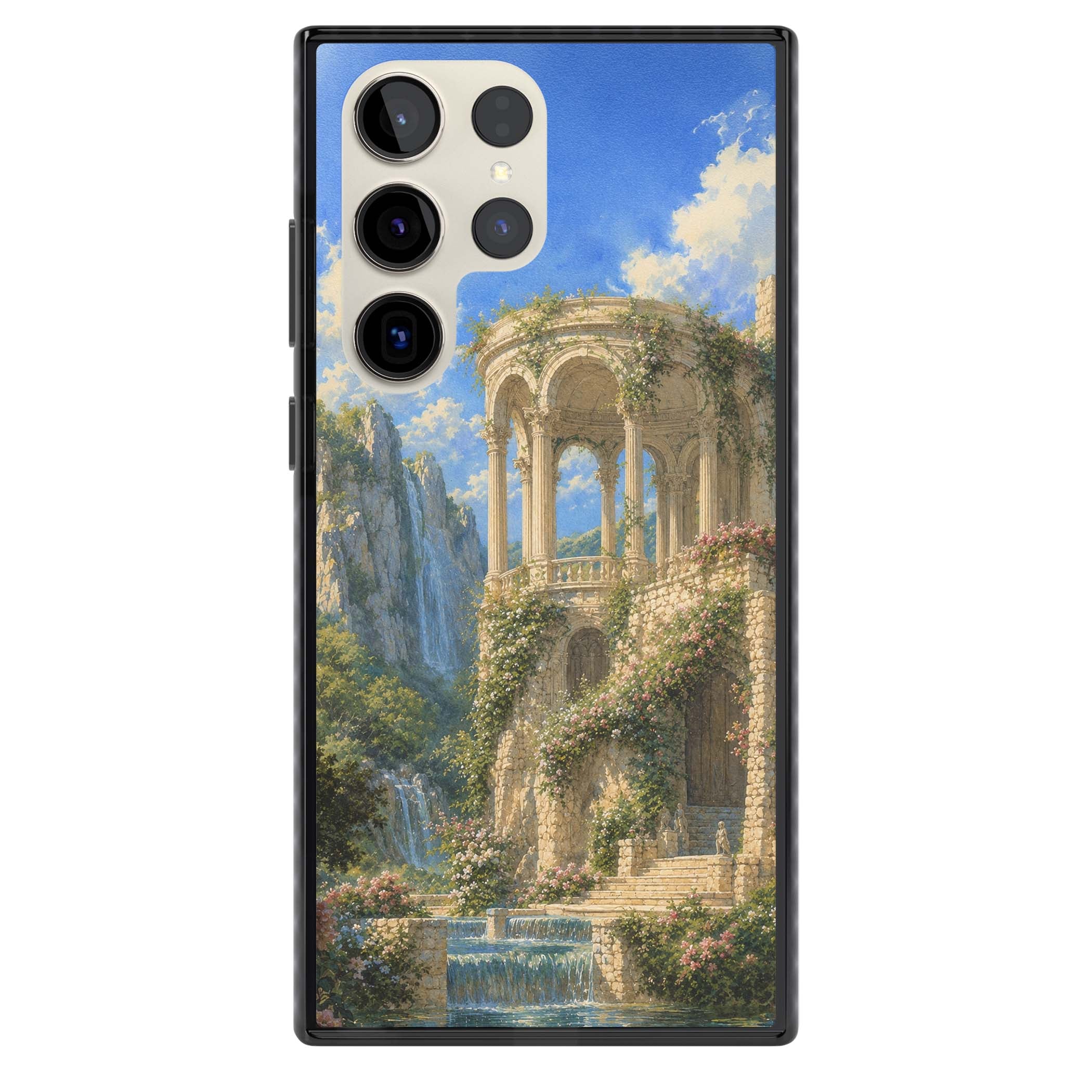 Palace Pavilion fairycore iPhone case | Black Impact case for Samsung Galaxy S24 Ultra, Samsung Galaxy S23 Ultra, Samsung Galaxy S22 Ultra