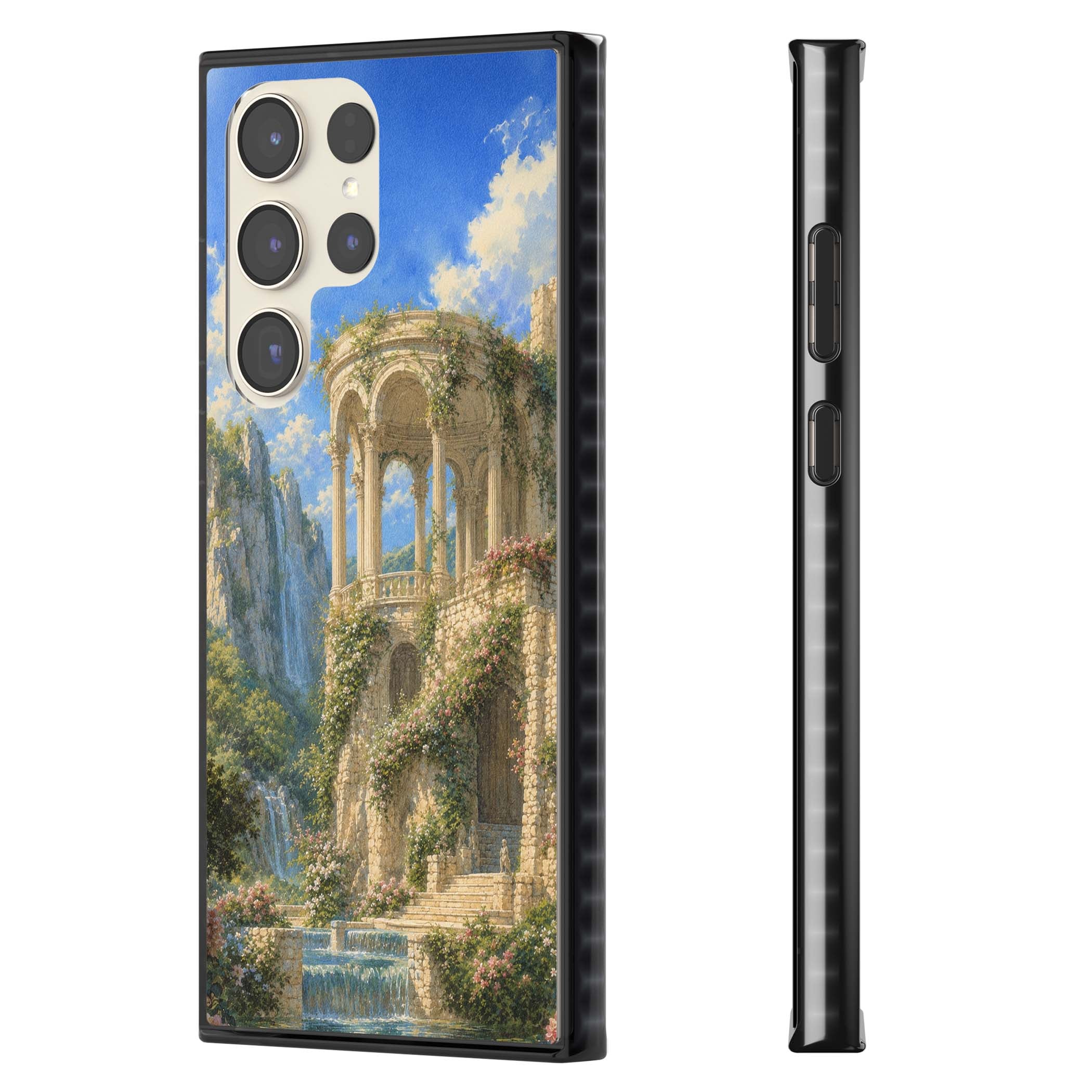 Palace Pavilion fairycore iPhone case | Black Impact case for Samsung Galaxy S24 Ultra, Samsung Galaxy S23 Ultra, Samsung Galaxy S22 Ultra