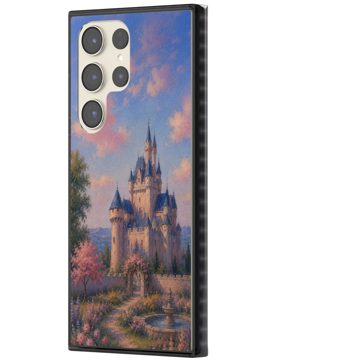 Enchanted Kingdom Samsung S22 Ultra / Samsung S23 Ultra / Samsung S24 Ultra Impact Black Phone Case side