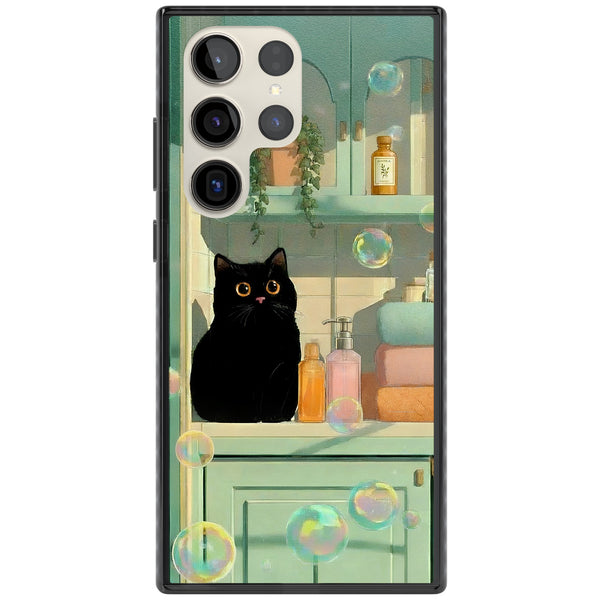 Bathroom Bubble Kitty