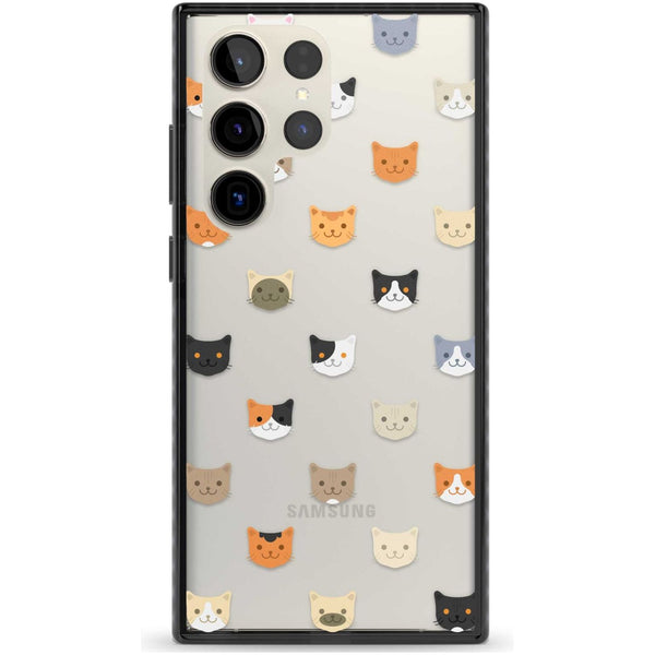 Cute Cat Face Transparent