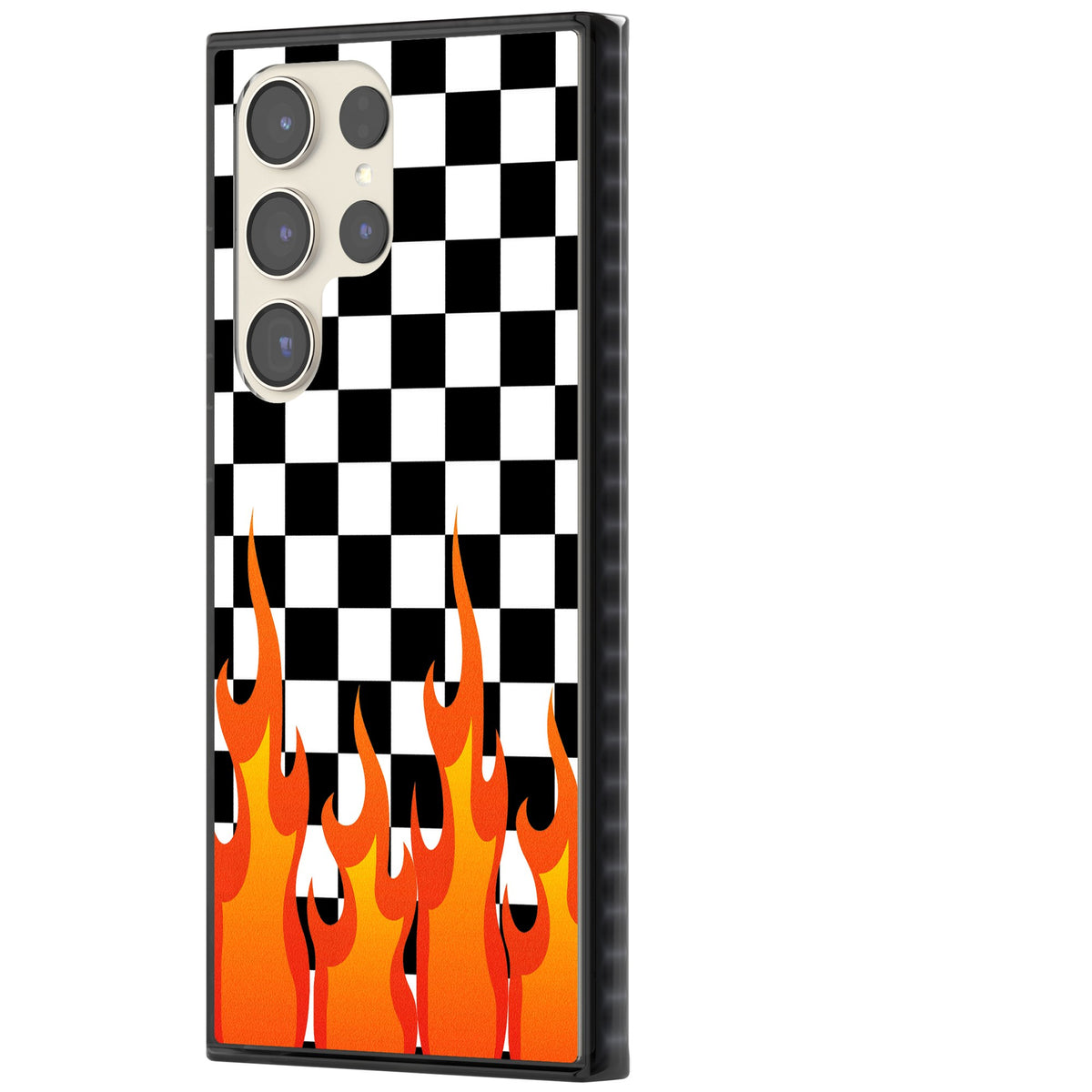 Hot Pursuit Samsung S22 Ultra / Samsung S23 Ultra / Samsung S24 Ultra Impact Black Phone Case side